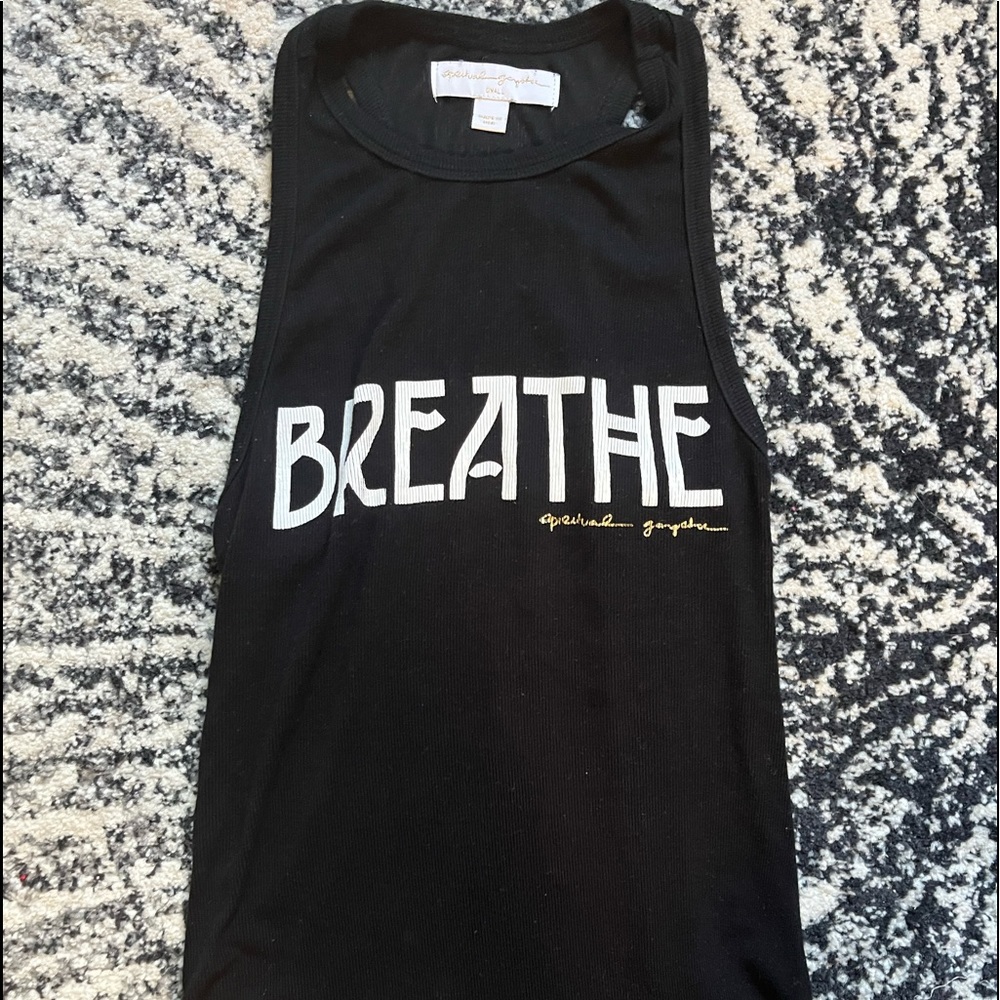 Spiritual Gangster size small breathe yoga tank black like new condition